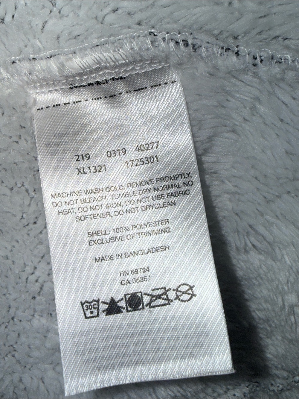 Columbia Cream Sherpa Teddy Fleece Full Zip Jacket | Soft Plush Women’s - Picture 3 of 4